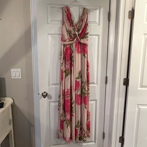 Boden floral maxi dress